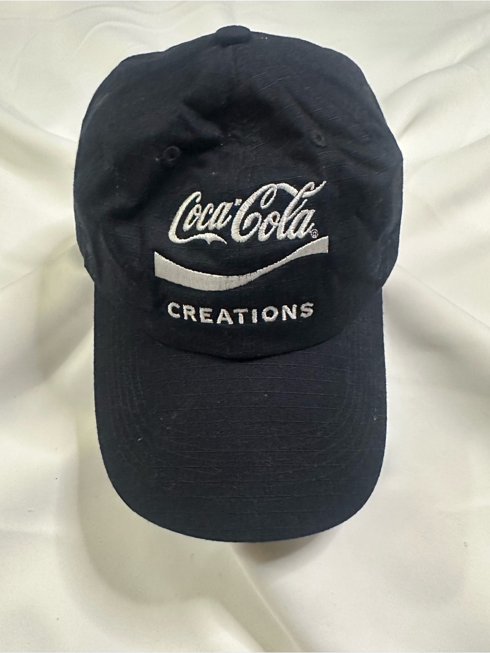 Port Authority Black Baseball Cap with White Embroidery